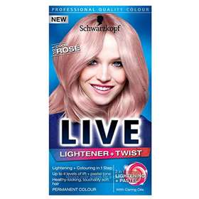 Schwarzkopf Live Lightener and twist 101 Cool Rose (Permanent Colour ...