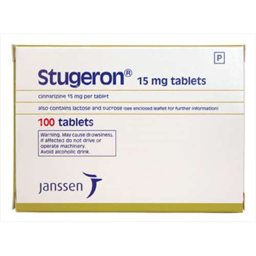 Stugeron 15mg 100 Tablets - ExpressChemist.co.uk - Buy Online