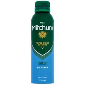 Mitchum Men Triple Odor Defence Anti-perspirant and Deodorant Spray - Ice Fresh 200ml