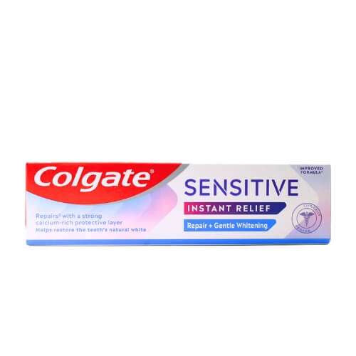 Click to view product details and reviews for Colgate Sensitive Instant Relief Repair Gentle Whitening Toothpaste 75ml.