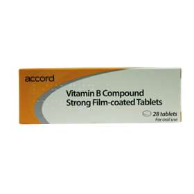 Vitamin B Compound Strong Tablets - 28 Tablets