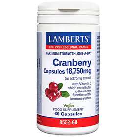 Lamberts Cranberry 18750mg - 60 Capsules