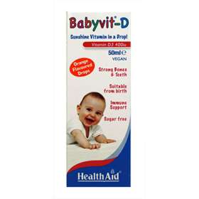 Health Aid Babyvit D Drops 50ml