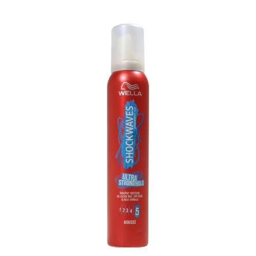 Click to view product details and reviews for Wella Shockwaves Volume Mousse Ultra Strong 200ml.