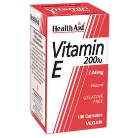 HealthAid Vitamin E 200iu 100 Capsules