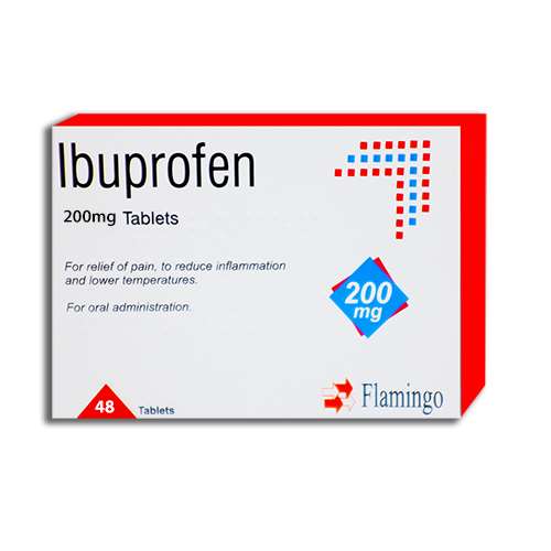 Flamingo Ibuprofen 200mg 48 Tablets