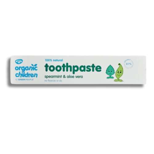 Click to view product details and reviews for Organic Children Spearmint Aloe Vera Toothpaste 50ml.