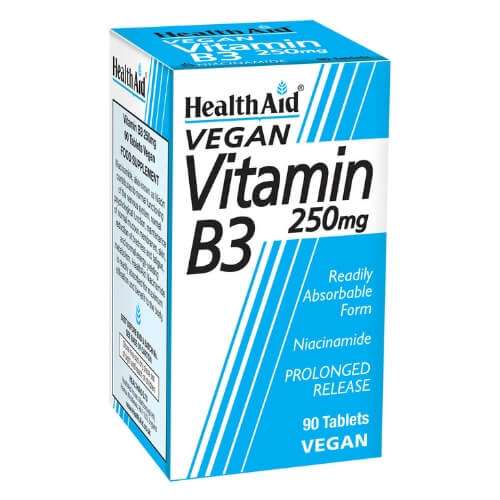 Healthaid Vitamin B3 250mg 90 Tablets