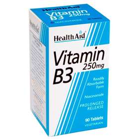 HealthAid Vitamin B3 250mg 90 Tables