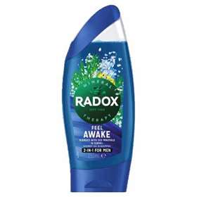 Radox Feel Awake with Fennel & Sea Minerals 2-in-1 Shower Gel 225ml