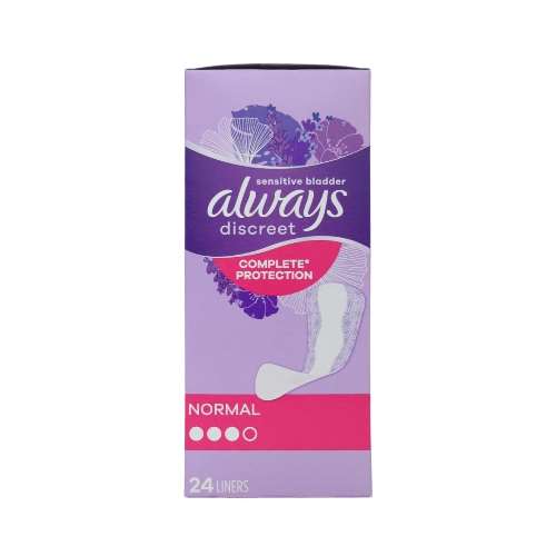 Click to view product details and reviews for Always Discreet Incontinence Liners 24.