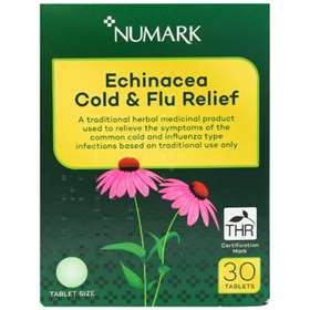 Numark Echinacea Cold and Flu Relief 30 Tablets