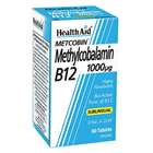 HealthAid Metcobin Methylocabalamin B12 1000ug Tablets 60