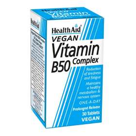 HealthAid Vegan B Complex 60 Tablets