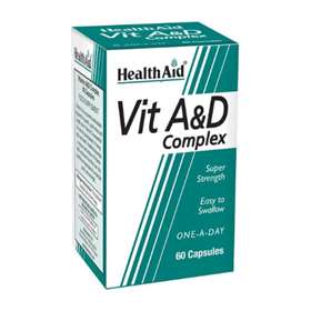 HealthAid Vit A & D Complex 60 Capsules