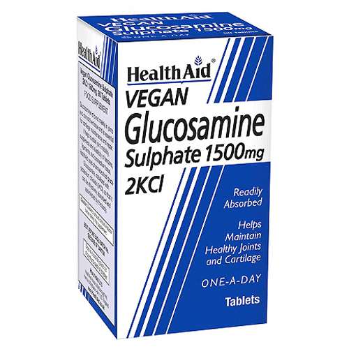 Click to view product details and reviews for Healthaid Vegan Glucosamine Sulphate 1500mg 30 Tablets.