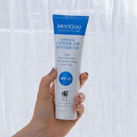 MooGoo Cover-Up Buttercup SPF 15 Natural Moisturiser 120g