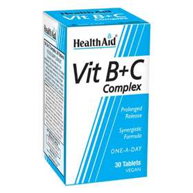 HealthAid Vitamin B + C Complex 30 Tablets