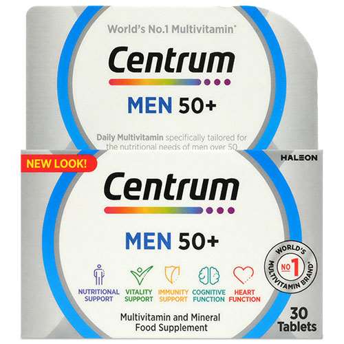 Click to view product details and reviews for Centrum Men 50 Plus 30 Tablets.