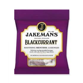 Jakemans Blackcurrant Menthol Sweets 73g