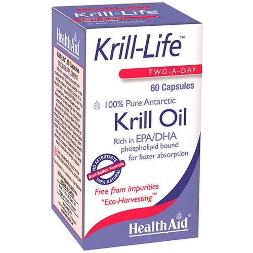 Click to view product details and reviews for Healthaid Krill Life 60 Capsules.