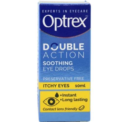 Click to view product details and reviews for Optrex Double Action For Itchy Eyes 10ml.