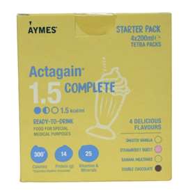 Aymes Actagain Complete Starter Pack 4x200ml