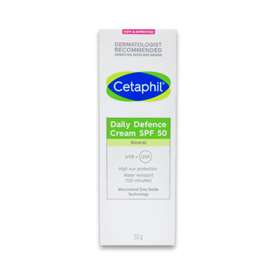 Cetaphil Daily Defence Moisturiser SPF 50+ 50g