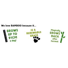 The Cheeky Panda Bamboo Baby Wipes 64