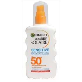 ambre solaire sensitive advanced spray spf 50 200ml