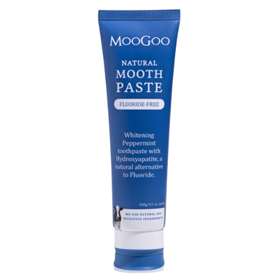 MooGoo Natural Peppermint Mooth Paste 100g