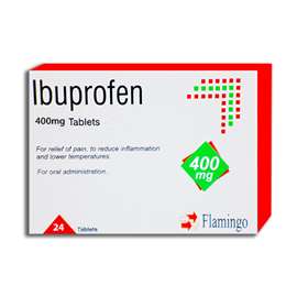 Flamingo Ibuprofen 400mg Tablets 24