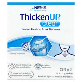 Nestle ThickenUp Clear 24x 1.2g Sachets