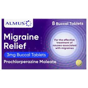 Prochlorperazine Maleate 3mg 8 Tablets