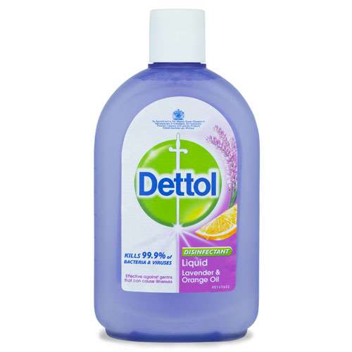 Click to view product details and reviews for Dettol Disinfectant Liquid Lavender Orange 500ml.