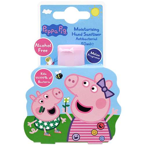 Peppa Pig Moisturising Antibacterial Hand Sanitiser 50ml ...