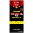 Seven Seas Original Cod Liver Oil Plus Omega-3 Fish Oil 150ml