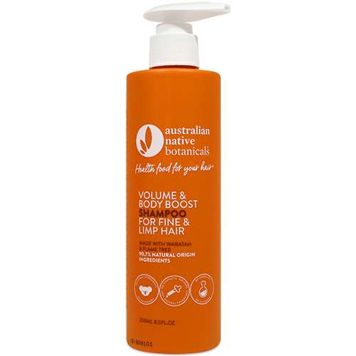 Click to view product details and reviews for Australian Native Botanicals Volume And Boost Shampoo 250ml.