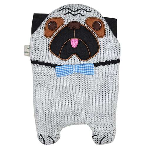 Click to view product details and reviews for Hugo Frosch Junior Hot Water Bottle Pug Dog X 1.