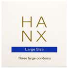 HANX Condoms Large 3 Pack