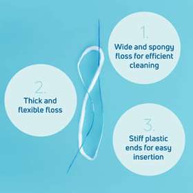 TePe Bridge & Implant Floss 30pcs