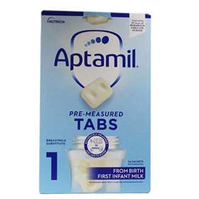 Aptamil 1 Pre Measured Tabs 24 Sachets -  - Buy Online