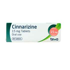 Cinnarizine 15mg Tablets 84