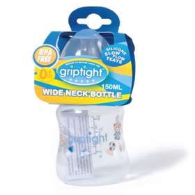 Griptight Wide Neck Bottle 150ml BLUE