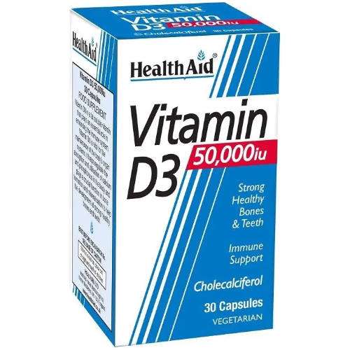 Click to view product details and reviews for Healthaid Vitamin D3 50000iu Capsules 30.