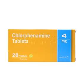 Chlorphenamine 4mg Tablets 28