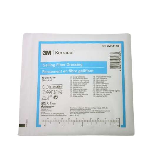 Kerracel Gelling Fiber Dressing 10x10cm 4x4in Dressing 1 Refcwl1166