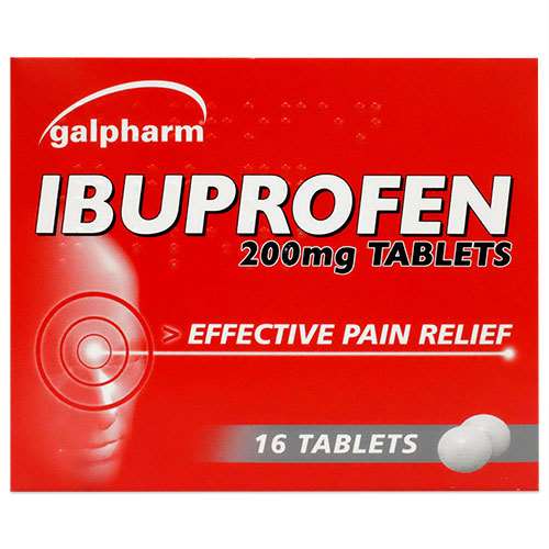 Click to view product details and reviews for Galpharm Ibuprofen 200mg Tablets 16.