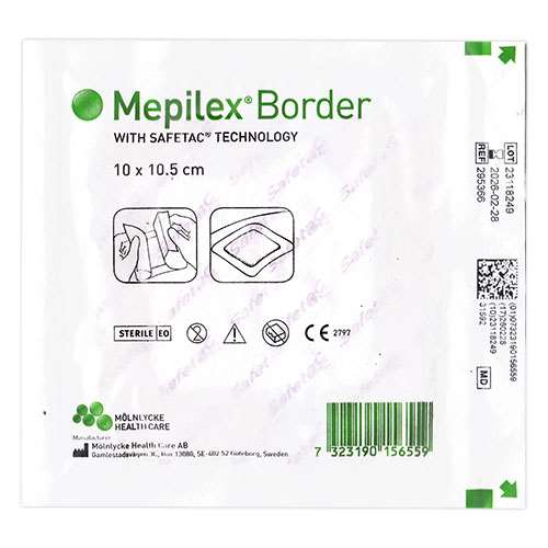 Click to view product details and reviews for Mepilex Border 10x105cm Single Dressing Ref295366.