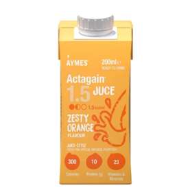 Aymes Actagain Juce Zesty Orange 200ml